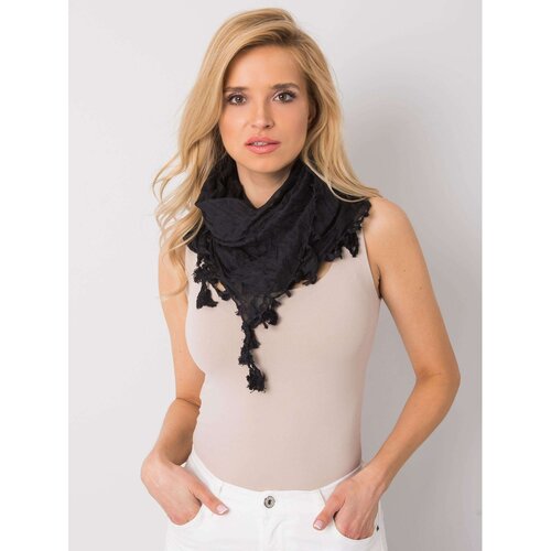 Fashion Hunters Women's black scarf with fringes Cijene