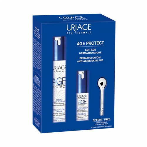 Uriage promo age protect krema 40ML + gratis age krema oko očiju + masažer Cene