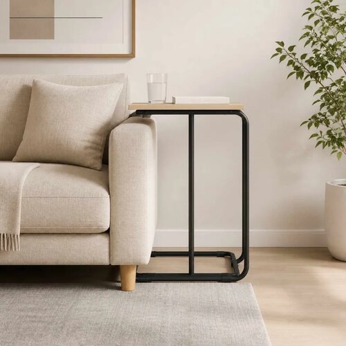  Bocni stol Hrast sonoma 40 x 31 x 55 cm Konstruirano drvo - Hrast sonoma Slike