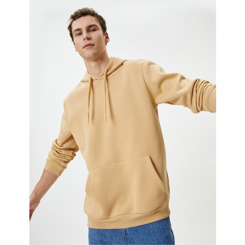 Koton Hooded Sweatshirt Kangaroo Pocket Detail Long Sleeve Slike