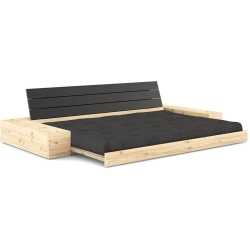 Karup Design Tamno siva sklopiva sofa 244 cm Base &amp;ndash; Slike