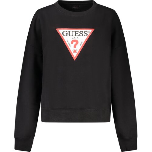 Guess Jeans SWEATSHIRT WITHOUT ZIP WOMEN BLACK Cijene