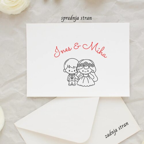  Kuverte za poročna vabila porkv 26-08 Cene