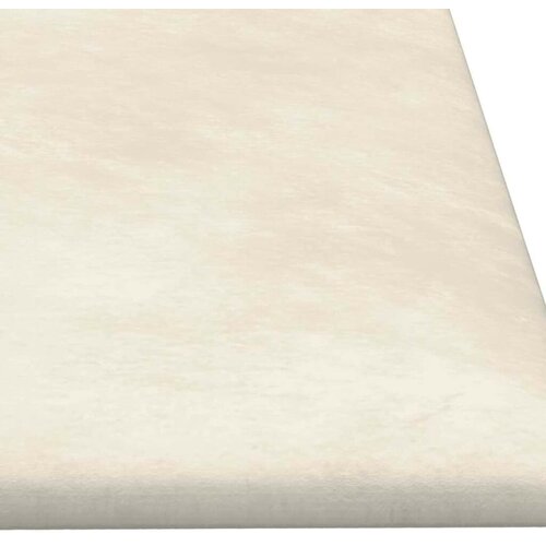  Zidna uzglavlja 12 kom. Krem Bar&amp;scaron;un - Krem 90 x 30 cm Pravokutno Slike