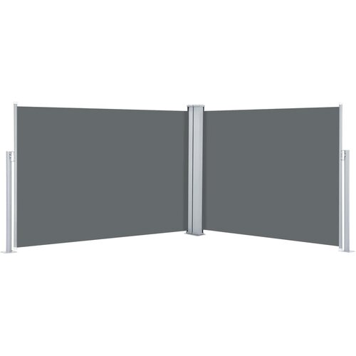 Maison Chic Zložljiva stranska tenda - Senčniki antracitna 120x1000 cm, (22040087) Slike