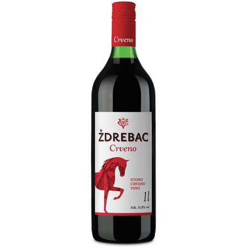 Vinarija Čoka Crno vino Ždrebac 1l Cene