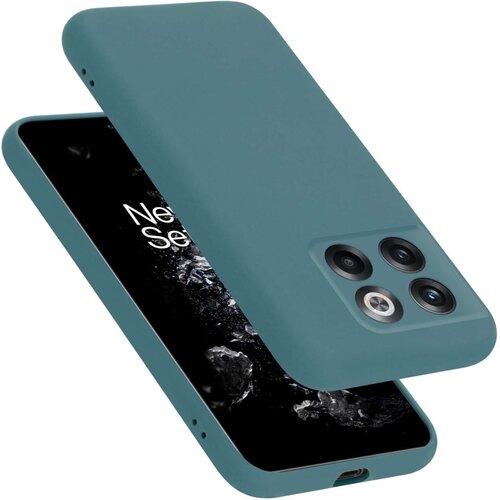 Cadorabo Ohi&scaron;je je združljivo z OnePlus 10T / ACE PRO in tekoča zelena - Za&scaron;čitni ovitek iz prožnega silikona TPU, (20860663) Cene