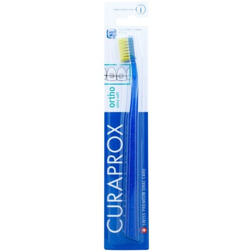 Curaprox Ortho Ultra Soft 5460 ortodontna zobna ščetka za uporabnike zobnih aparatov 1 kos Cene