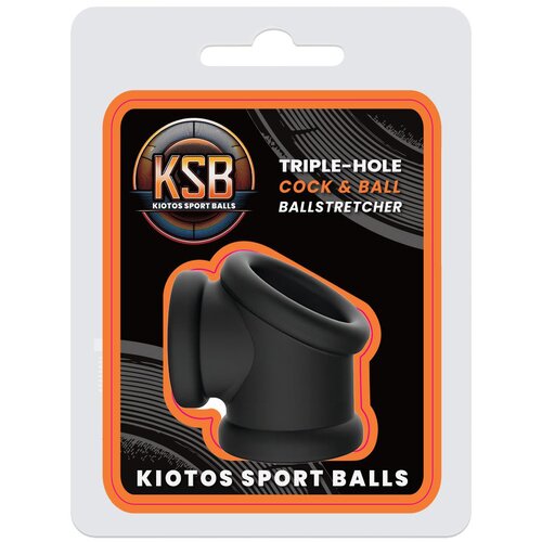 Kiotos KSB Silicone Cock &amp;amp; Ballstretcher Black Slike