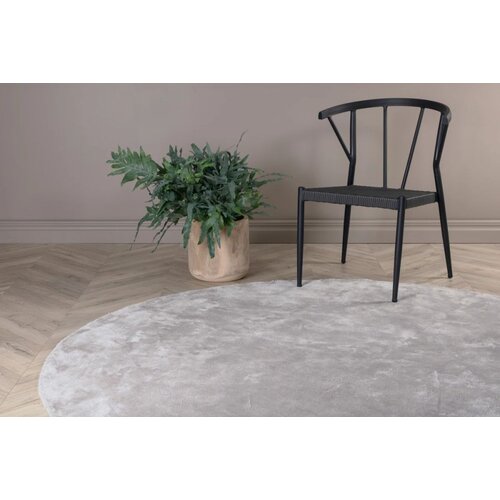 Venture Home okrugli tepih Indra ⌀200 cm, sivi Slike