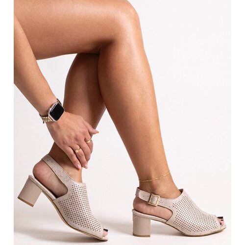 D/CEO Black sandals on a block heel Millo Slike