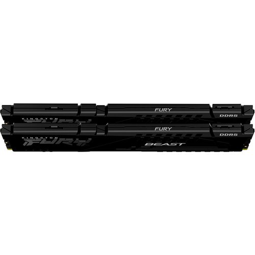 Kingston Fury Beast Black 16GB (2x8GB) 5600MT/s DDR5 CL38 EXPO (KF556C36BBEK2-16) ram pomnilnik Slike