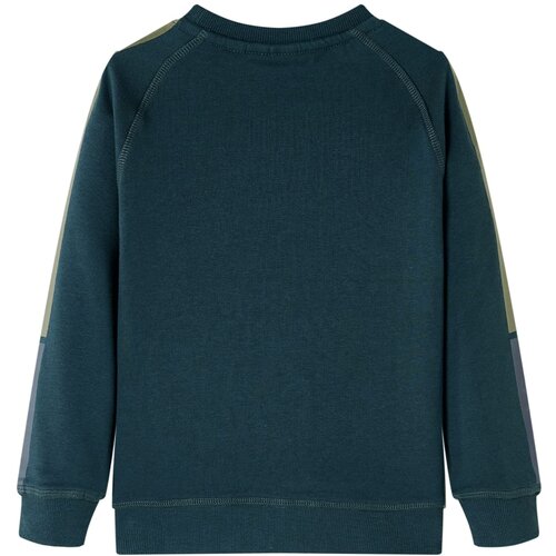  Dječja topla majica zelena boja mahovine 116 Slike