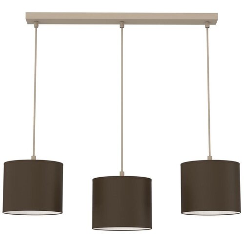  Luster na kablu ARDEN 3xE27/15W/230V bež/braon Slike