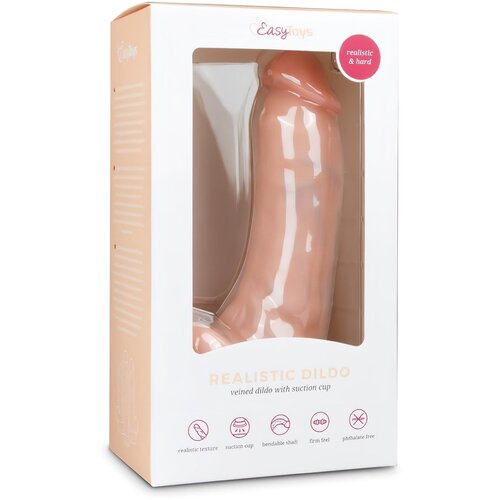 EasyToys - Dildo Collection Realistični dildo - 20 cm, kožni Cene