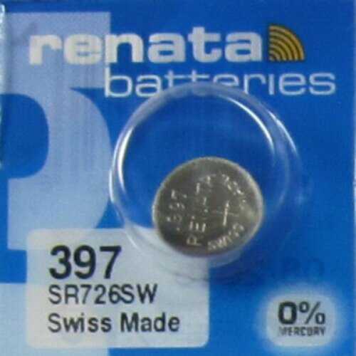 Renata baterija 397 1,55V Srebro oksid dugme baterija za SAT, Pakovanje 1kom Cene