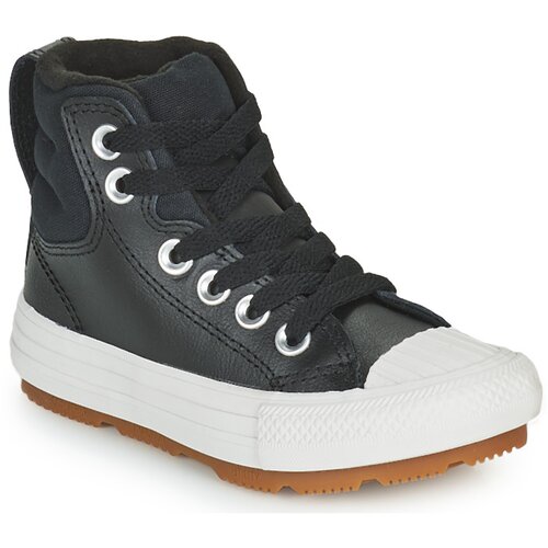 Converse Visoke superge CHUCK TAYLOR ALL STAR BERKSHIRE BOOT SEASONAL LEATHER HI Črna Slike