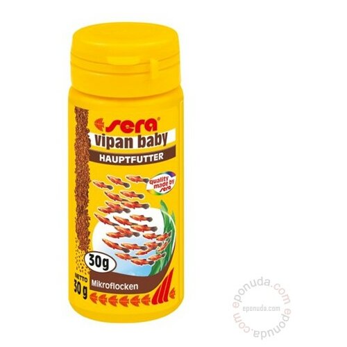 Sera hrana za mlade ribice Vipan Baby, 50 ml Slike