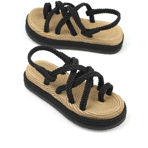 Capone Outfitters Sandals - Black - Flat