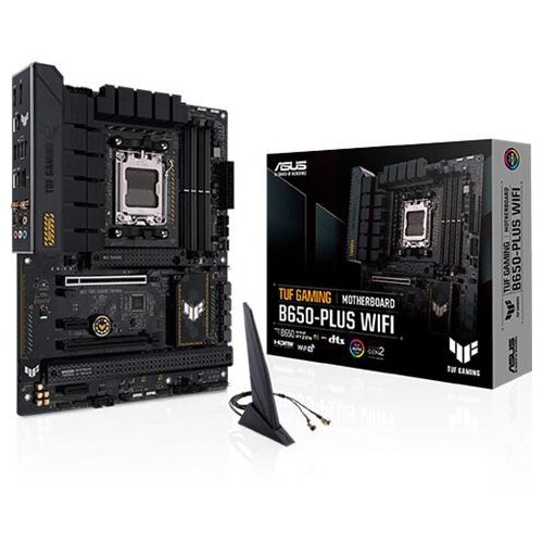 Asus MB TUF GAMING B650-PLUS WIFI AMD B650;AM5;4xDDR5 HDMI,DP;ATX Slike