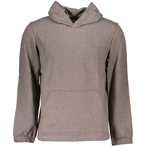 Calvin Klein MEN'S BROWN ZIPLESS SWEATSHIRT Cene