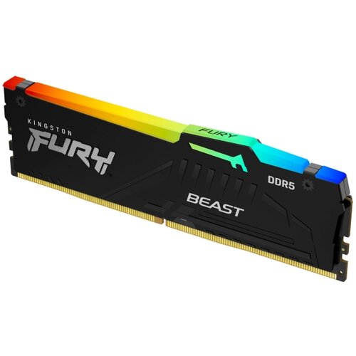 Kingston Memorija 16GB/DIMM/DDR5/5200MHz/CL40/FURY Beast RGB XMP Cene