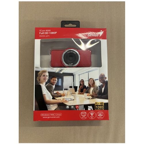  O&scaron;tećen (ambalaža) Webcam Genius ECam 8000 crvena Cijene