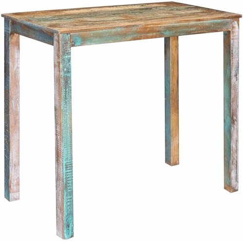  Stol za bar 110 x 55 x 100 cm Čvrsto reciklirano drvo &Scaron;areni Cijene