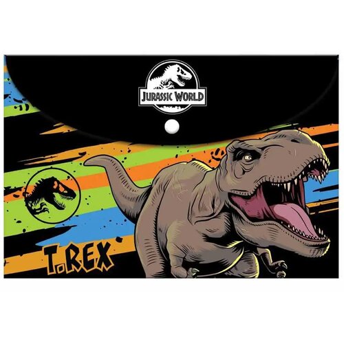 Luna Luna: Jurassic World plastična mapa z gumbom za shranjevanje dokumentov v velikosti A4 Cene