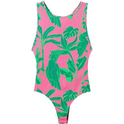 Desigual Bodi majica zelena / kivi zelena / roza Cene