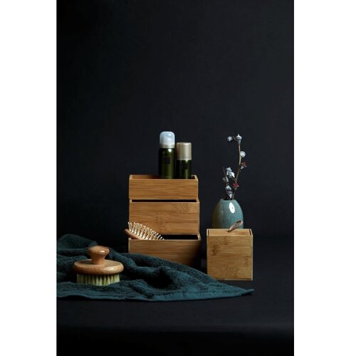 Wenko 23922100 - Kutija TERRA 9 x 9 cm, braon Slike