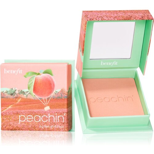 Benefit Peachin' WANDERful World pudrasto rdečilo odtenek Golden peach 6 g Cene