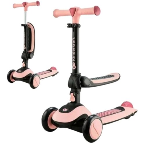 Kinderkraft romobil HALLEY STONE, rose pink Cijene