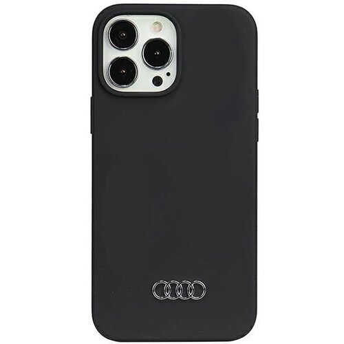 Audi SILIKONSKI OVITEK ZA IPHONE 13 PRO MAX, ČRN, ZA TELEFONE, (21910637) Cene