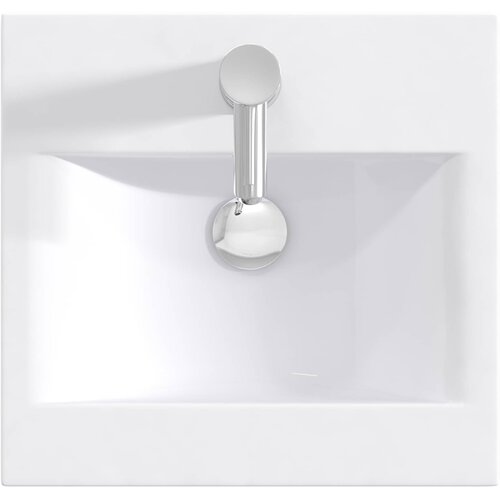  Kupaonski umivaonik s sudoperom Betonska siva 42 x 40 x 84,5 cm Slike
