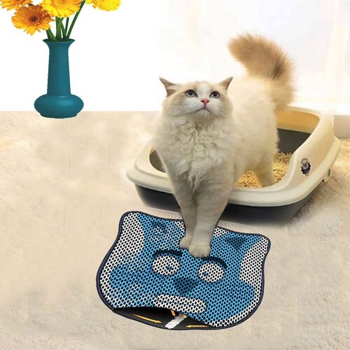 WALLXPERT Kdkafa0192 multicolor cat litter mat Cene