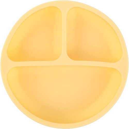 Dardanar Silikonska prisesalna plošča za dojenčke, nedrseča, nestrupena, močna priseska za enostavno samostojno hranjenje (rumena), (21133198) Cene