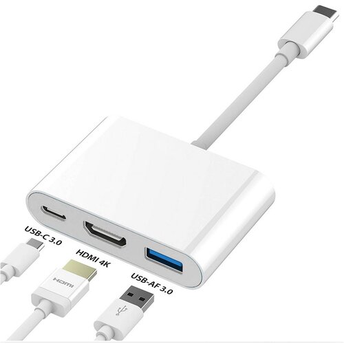  Hub adapter Type-C na Type-C+ USB+ HDMI Cene