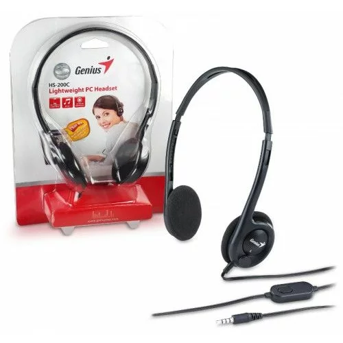 Genius Slušalice Headset sa mikrofonom HS-M200C