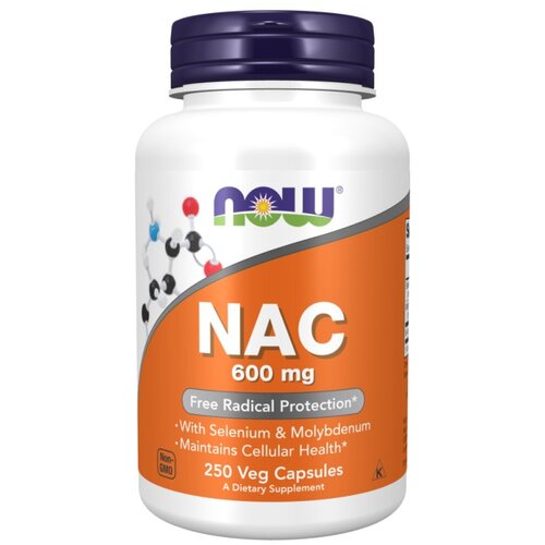 Now Foods NAC NOW, 600mg (250 kapsul) Cene