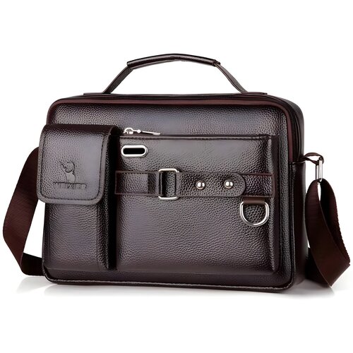  Mu&scaron;ka Crossbody Torba WEIXIER FL-35526 - Tamno Smeđa / Tip2 KP35526 Cene