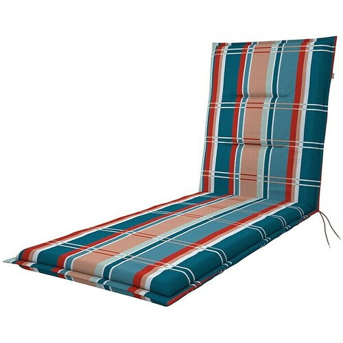 Doppler Blazina za ležalnik Spot (Do x &Scaron; x V: 195 x 60 x 5 cm, Modra, Rdeča) Cene