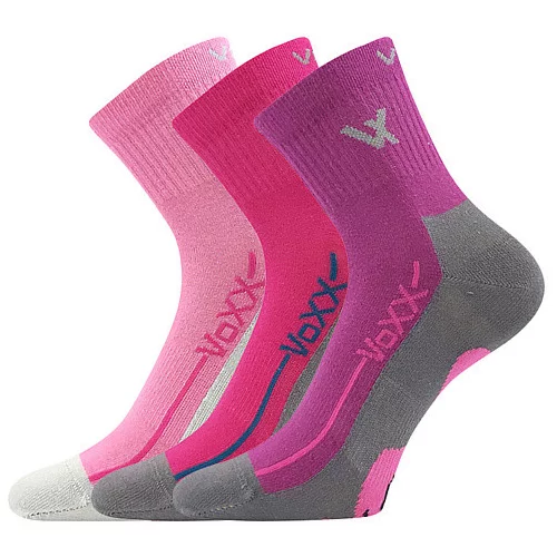 Voxx 3PACK children's socks multi-colored (Barefootik-mix-girl)