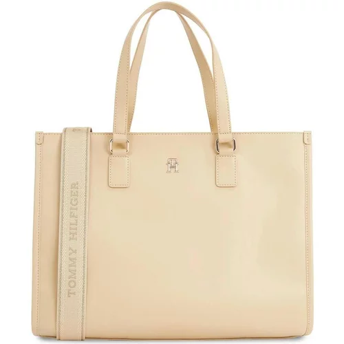 Tommy Hilfiger Torbe MONOTYPE TOTE AW0AW15978 Bež
