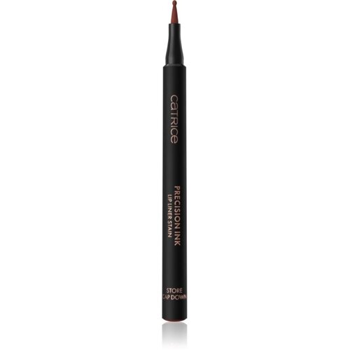 Catrice Precision Ink Lip Liner Stain olovka za konturiranje i fiksiranje ruža za dugotrajni efekt nijansa 090 Lasting Touch 1 ml Slike