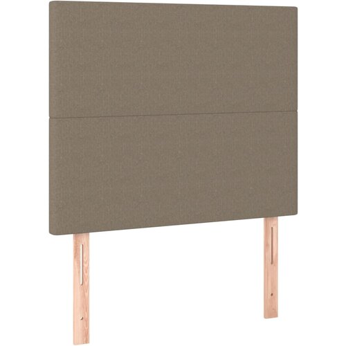 Maison Chic Posteljno vzglavje - Vzglavna omarica 2 kosa taupe 80x5x78/88 cm blago, (22078375) Cene