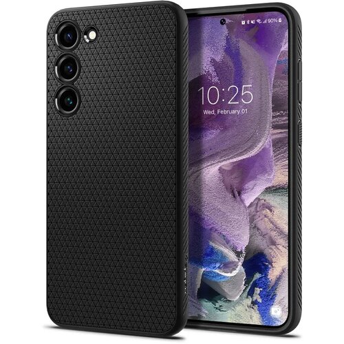 Spigen Liquid Air Samsung Galaxy S23 mat crna Cene