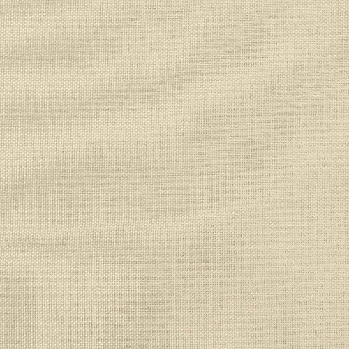  Tabure krem 60 x 50 x 41 cm od tkanine Slike