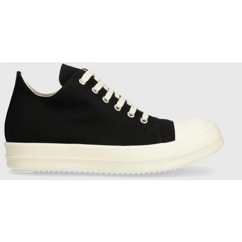 Rick Owens Tenisice Woven Shoes Low Sneaks za žene, boja: crna, DS01D1802.CB.911