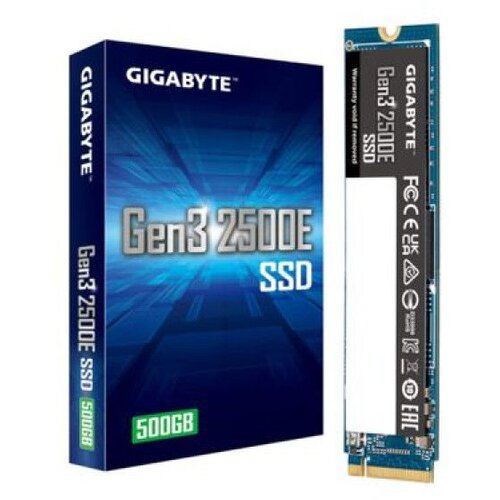 Gigabyte SSD Gen3 2500E-500 GB-PCle 3.0x4 (NVMe) Cene